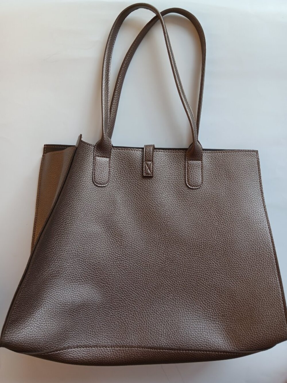 Ulta Beauty Metallic Bronze Textured Tote Bag - Picture 4 of 7